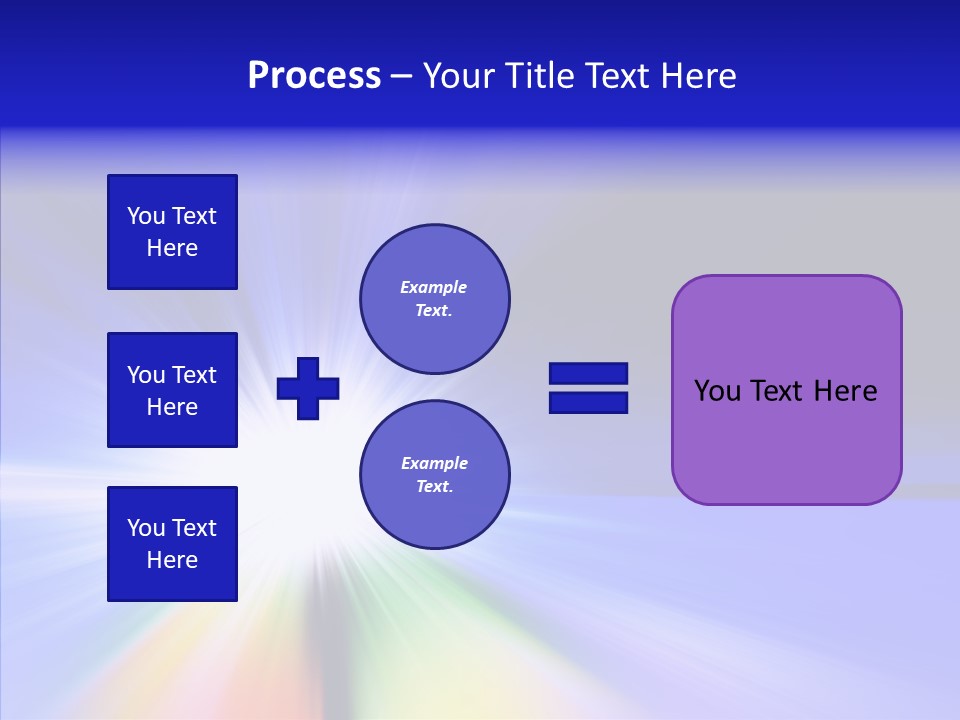 Abstract Color White PowerPoint Template