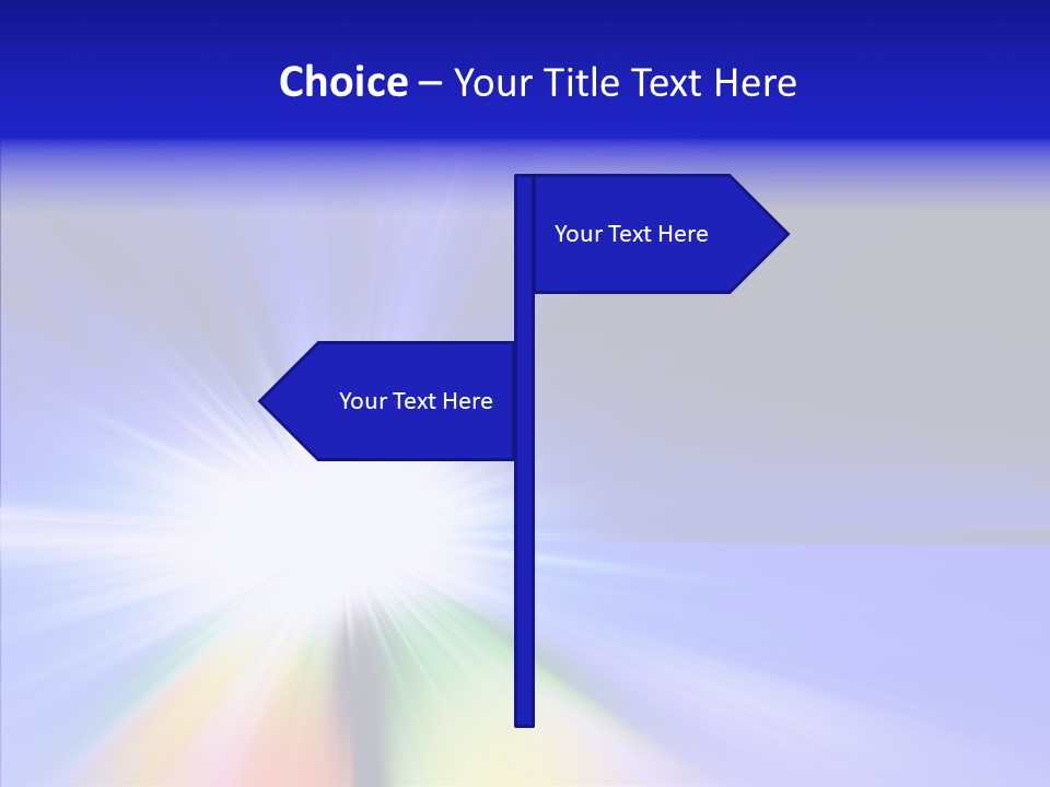 Abstract Color White PowerPoint Template