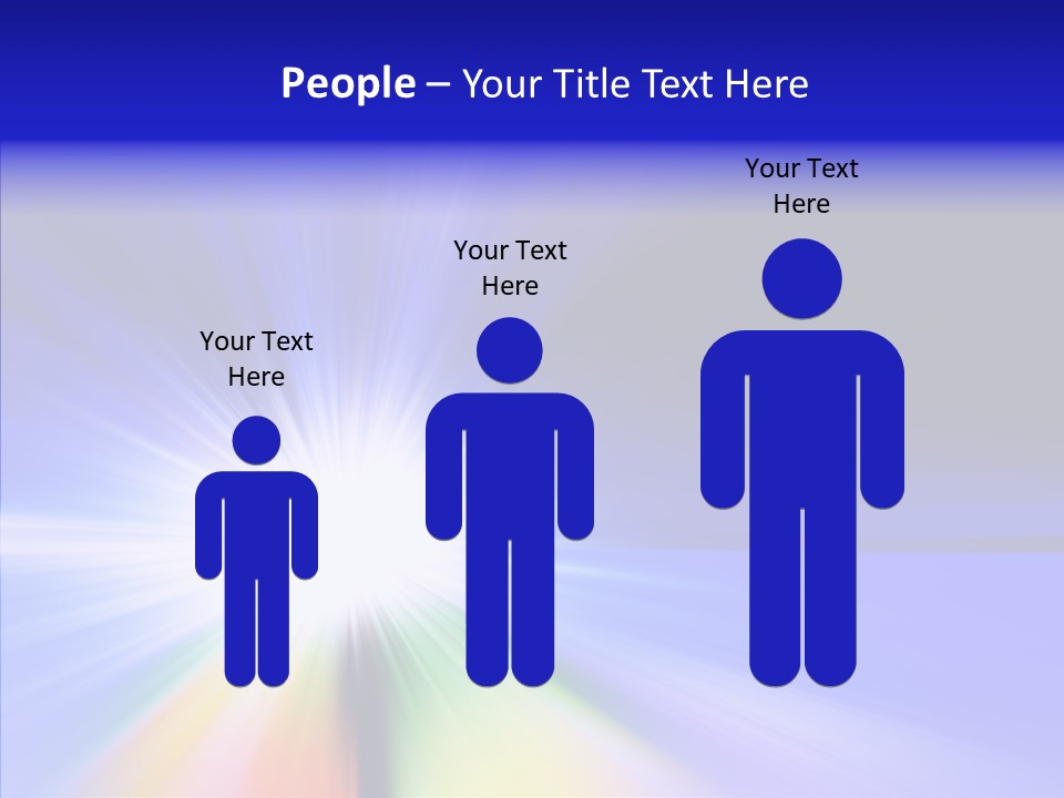 Abstract Color White PowerPoint Template