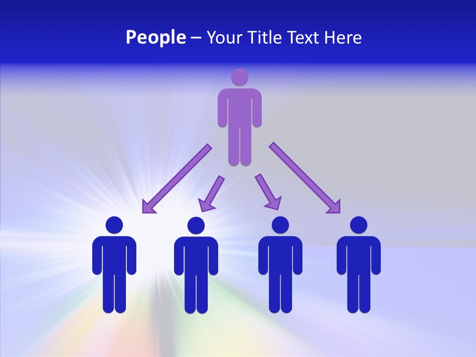 Abstract Color White PowerPoint Template