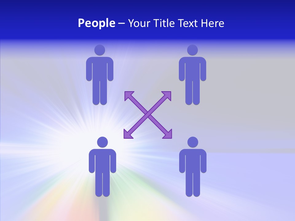 Abstract Color White PowerPoint Template