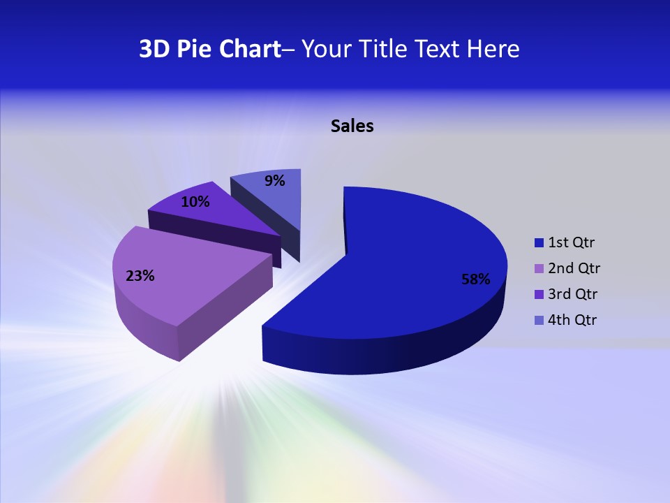 Abstract Color White PowerPoint Template