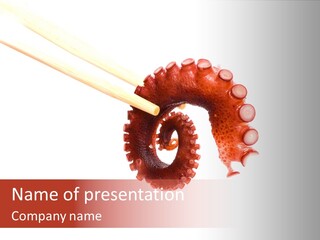 Eat Tako Appetizer PowerPoint Template