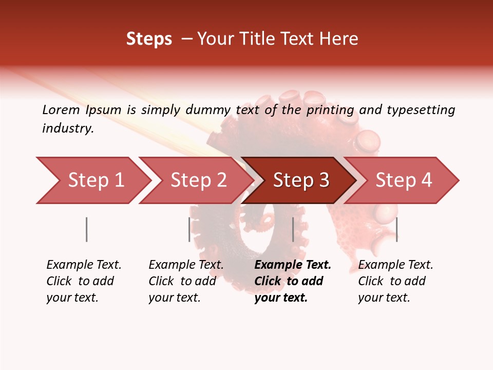 Eat Tako Appetizer PowerPoint Template