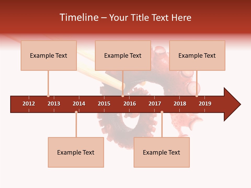 Eat Tako Appetizer PowerPoint Template
