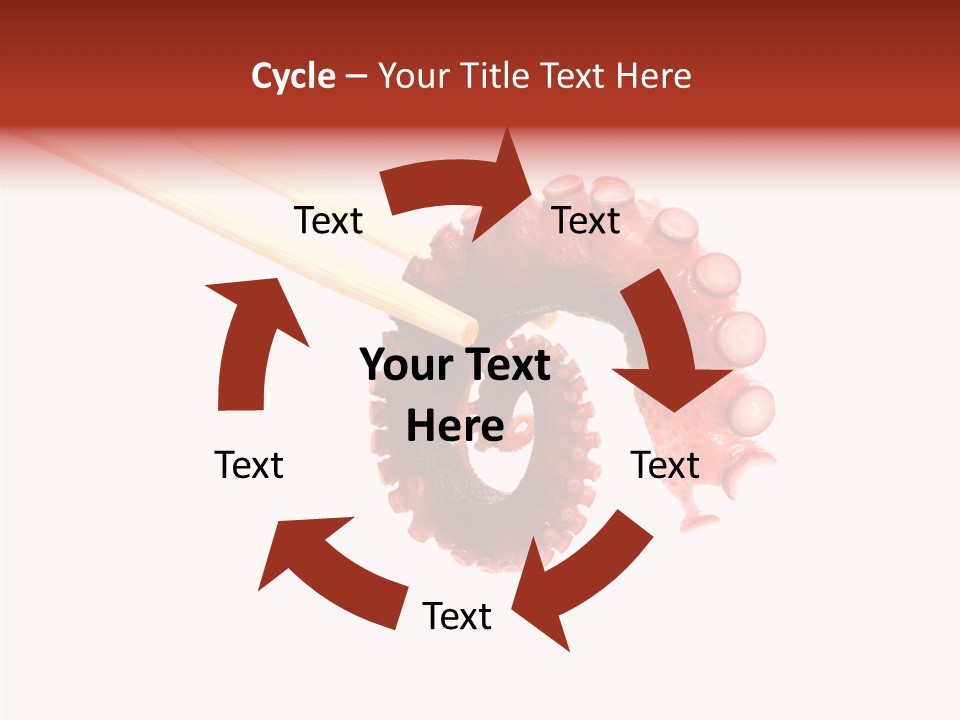 Eat Tako Appetizer PowerPoint Template