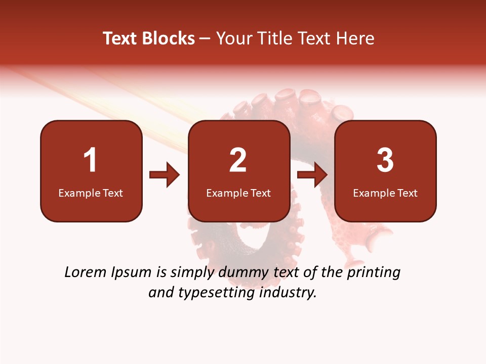 Eat Tako Appetizer PowerPoint Template