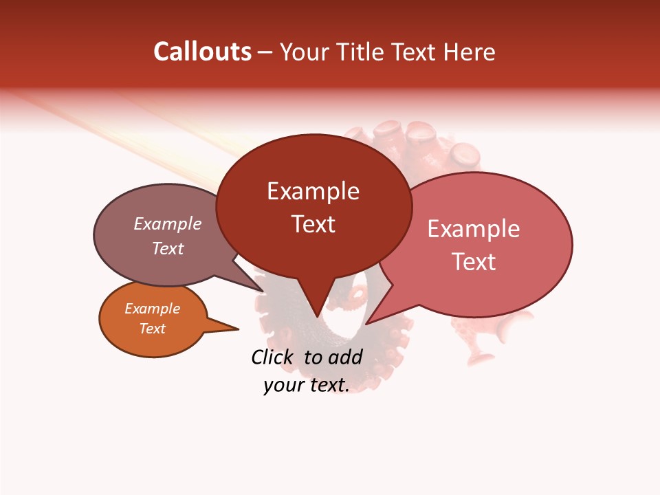 Eat Tako Appetizer PowerPoint Template