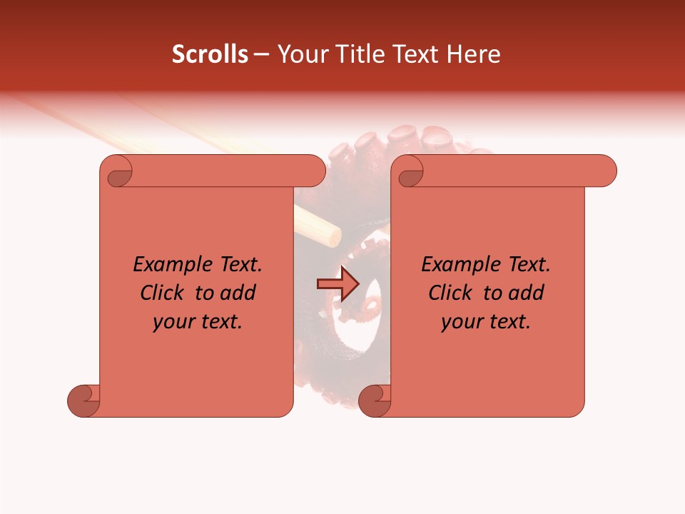 Eat Tako Appetizer PowerPoint Template