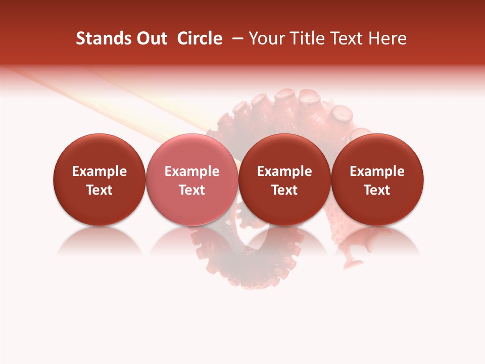 Eat Tako Appetizer PowerPoint Template