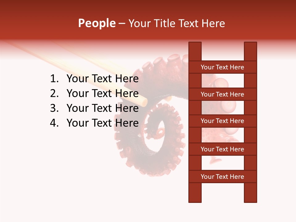 Eat Tako Appetizer PowerPoint Template