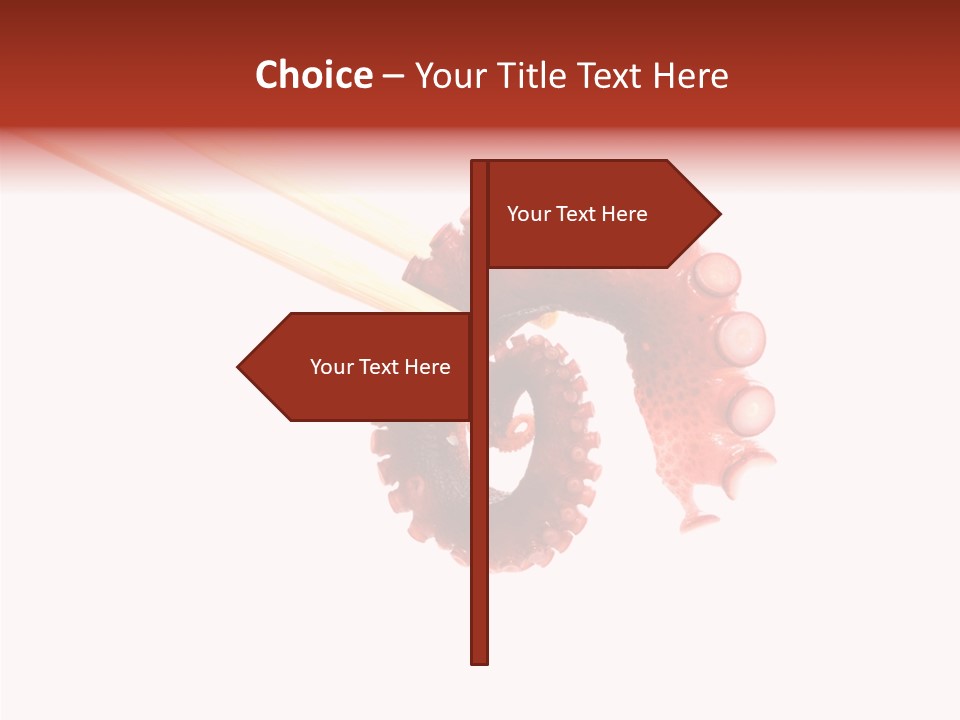 Eat Tako Appetizer PowerPoint Template