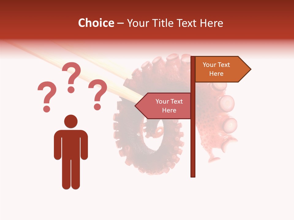 Eat Tako Appetizer PowerPoint Template