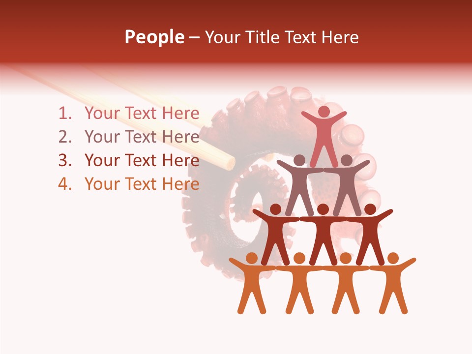 Eat Tako Appetizer PowerPoint Template