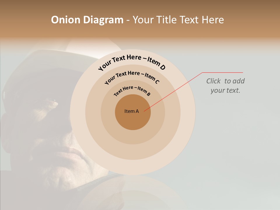 Hardhat Person Middle PowerPoint Template