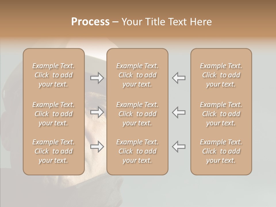 Hardhat Person Middle PowerPoint Template