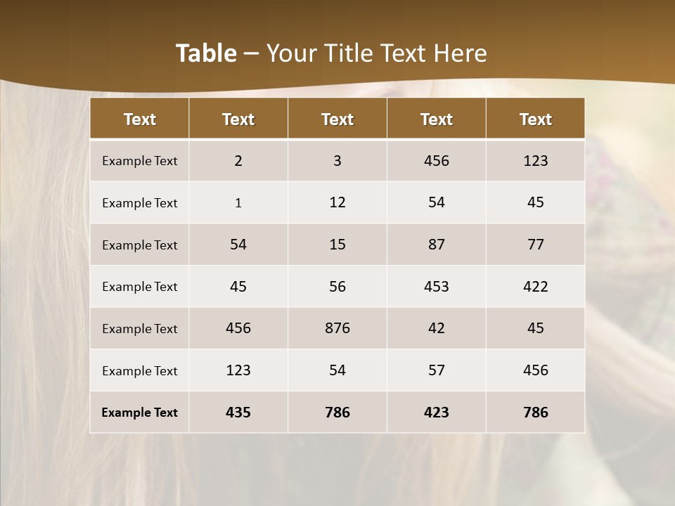 Treatment Panties Clean PowerPoint Template