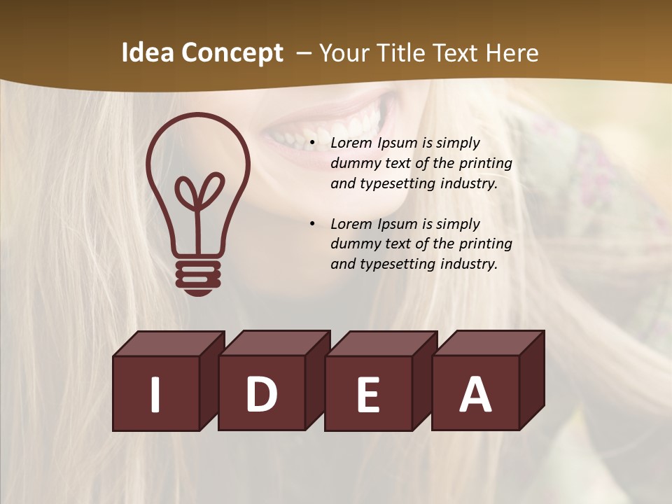 Treatment Panties Clean PowerPoint Template