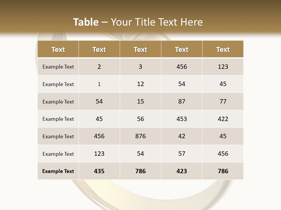 Engagement Ceremony Faithful PowerPoint Template