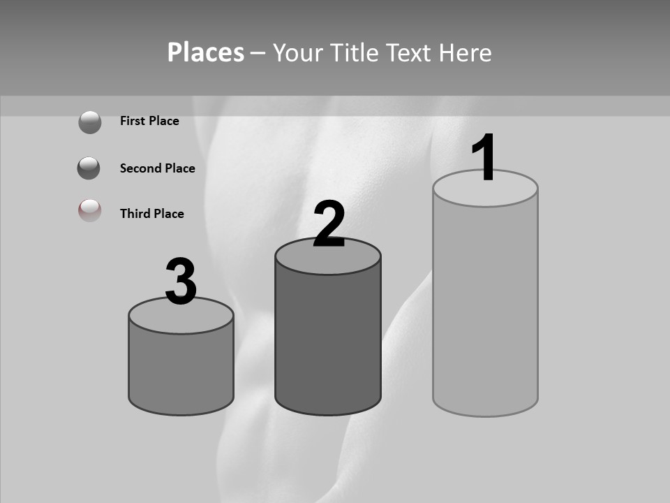 Fantastic Macho Back PowerPoint Template