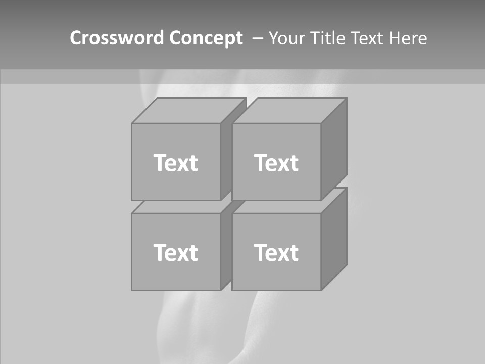 Fantastic Macho Back PowerPoint Template