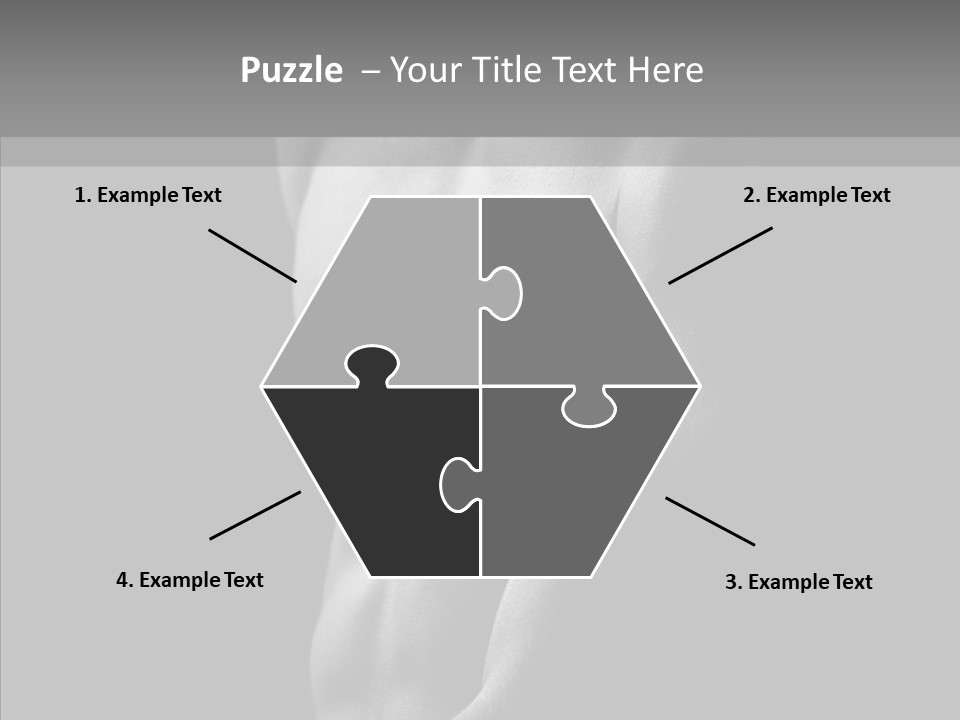 Fantastic Macho Back PowerPoint Template