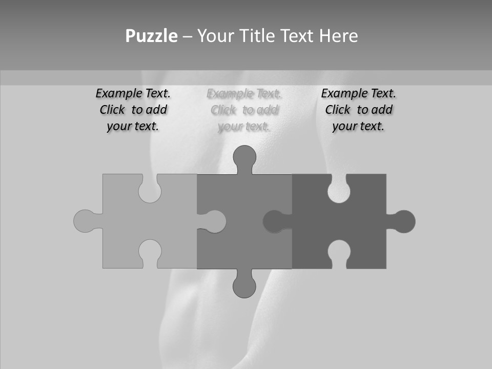 Fantastic Macho Back PowerPoint Template