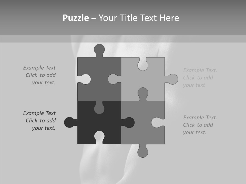 Fantastic Macho Back PowerPoint Template