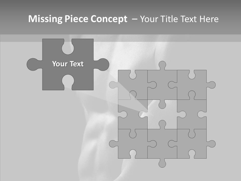 Fantastic Macho Back PowerPoint Template