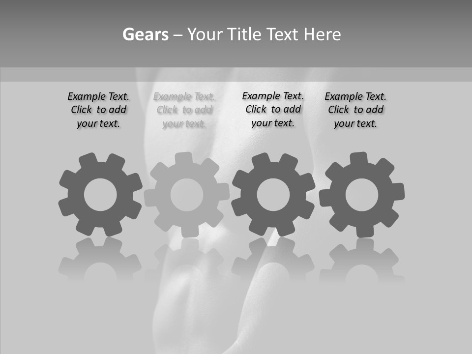 Fantastic Macho Back PowerPoint Template