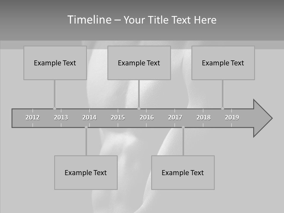 Fantastic Macho Back PowerPoint Template
