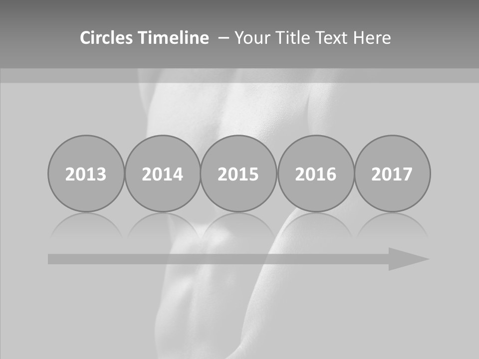 Fantastic Macho Back PowerPoint Template