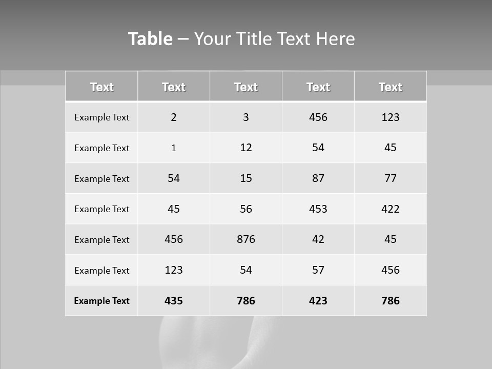 Fantastic Macho Back PowerPoint Template