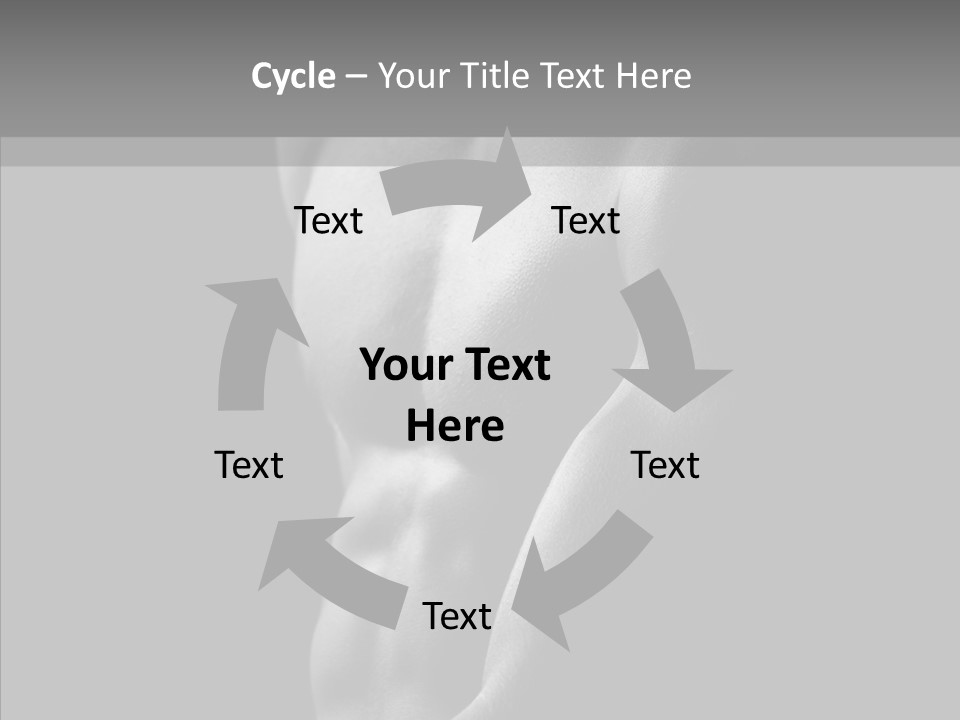 Fantastic Macho Back PowerPoint Template