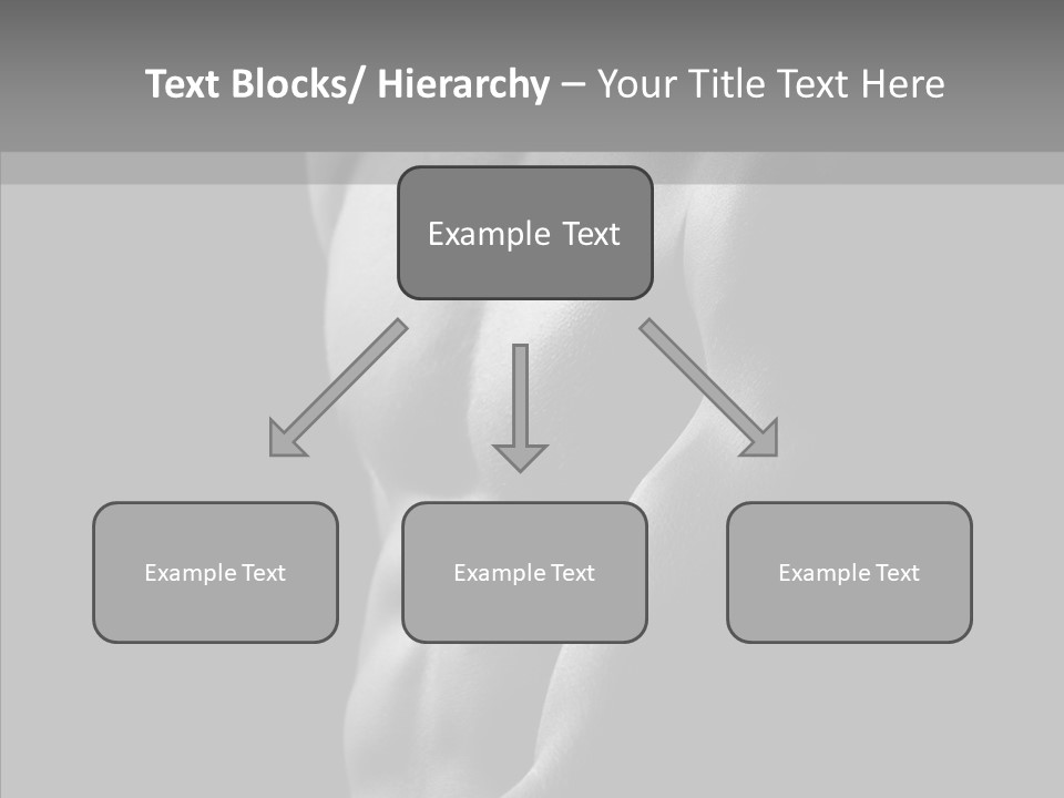 Fantastic Macho Back PowerPoint Template