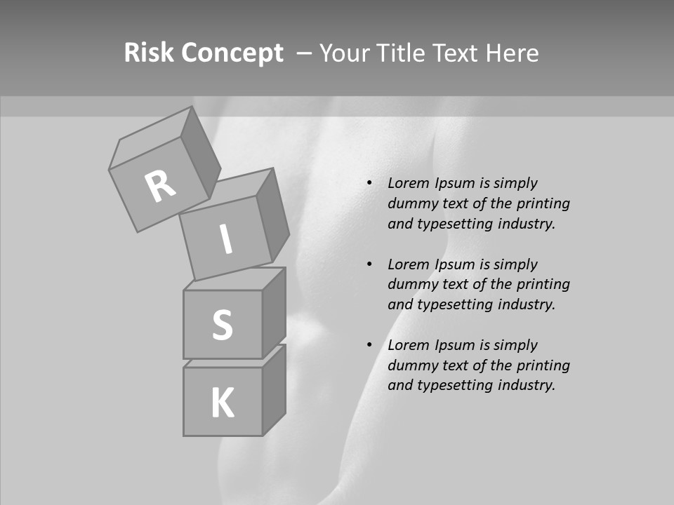 Fantastic Macho Back PowerPoint Template