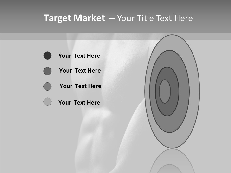 Fantastic Macho Back PowerPoint Template