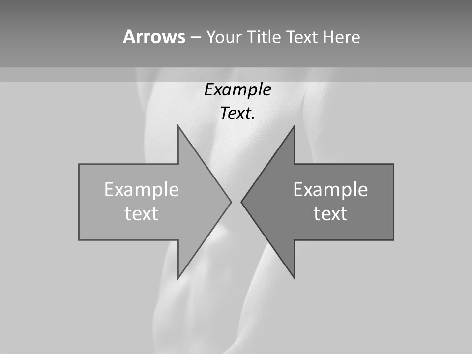 Fantastic Macho Back PowerPoint Template