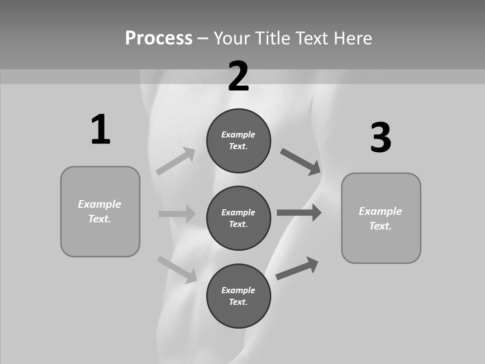 Fantastic Macho Back PowerPoint Template