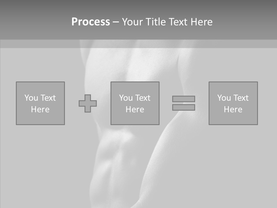 Fantastic Macho Back PowerPoint Template
