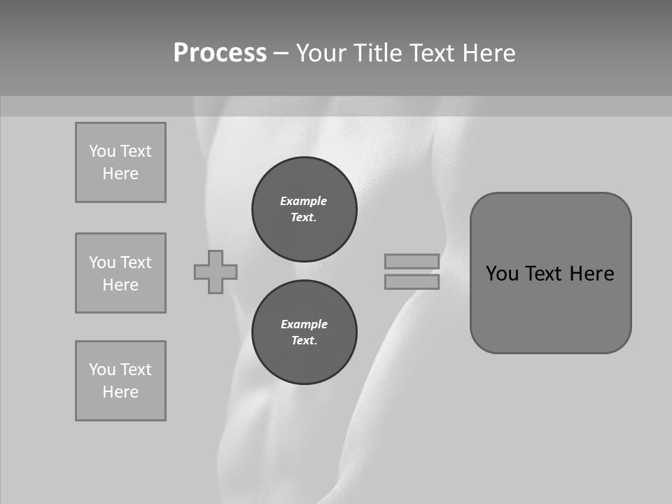 Fantastic Macho Back PowerPoint Template