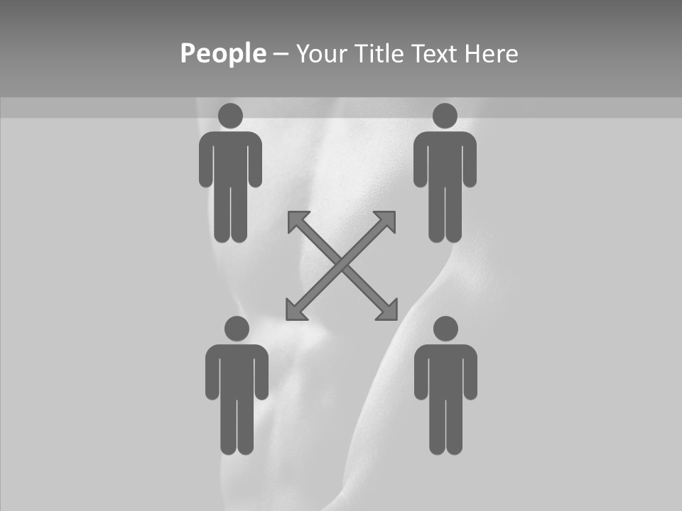 Fantastic Macho Back PowerPoint Template