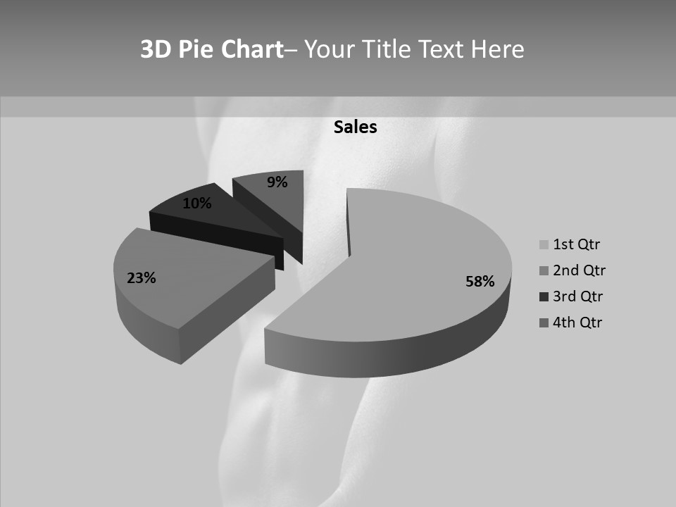 Fantastic Macho Back PowerPoint Template