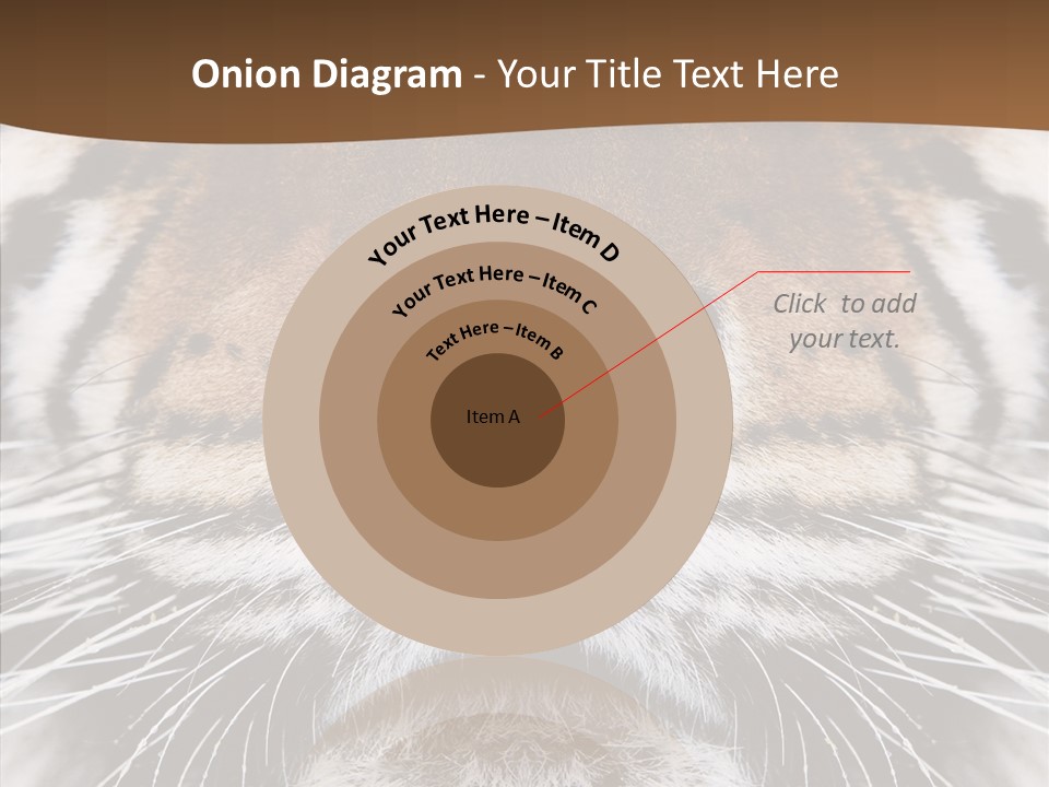 Safari Black Feline PowerPoint Template