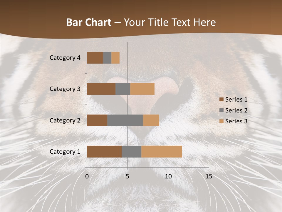 Safari Black Feline PowerPoint Template