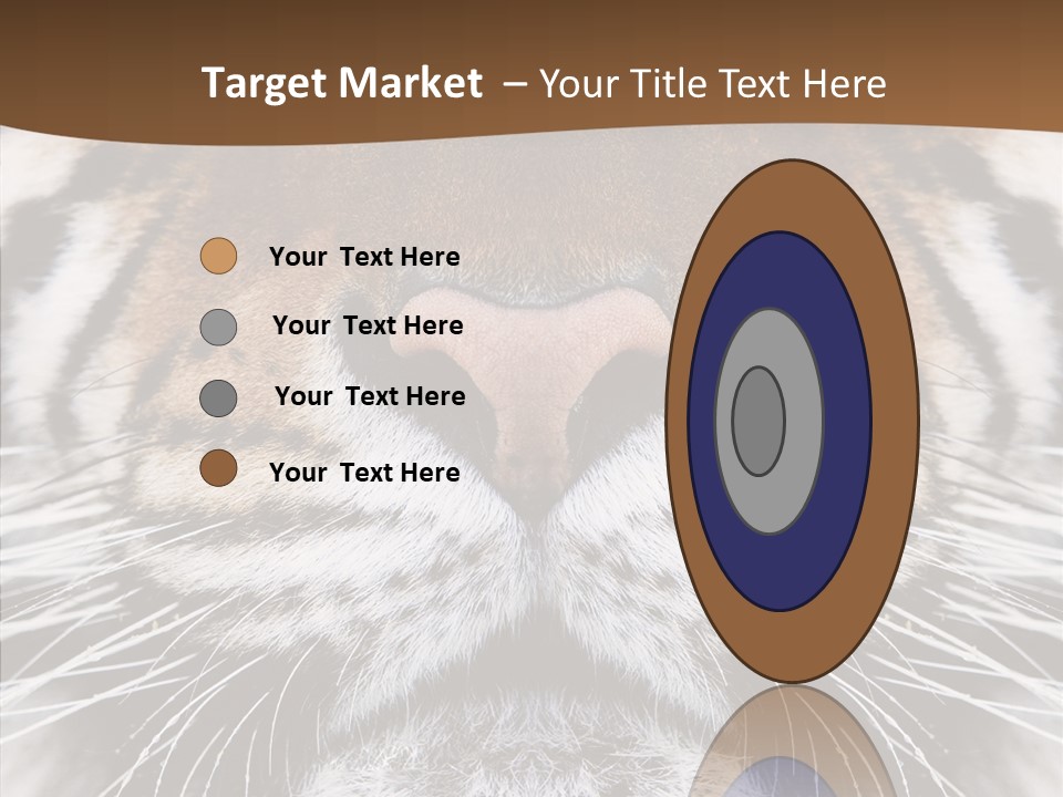 Safari Black Feline PowerPoint Template