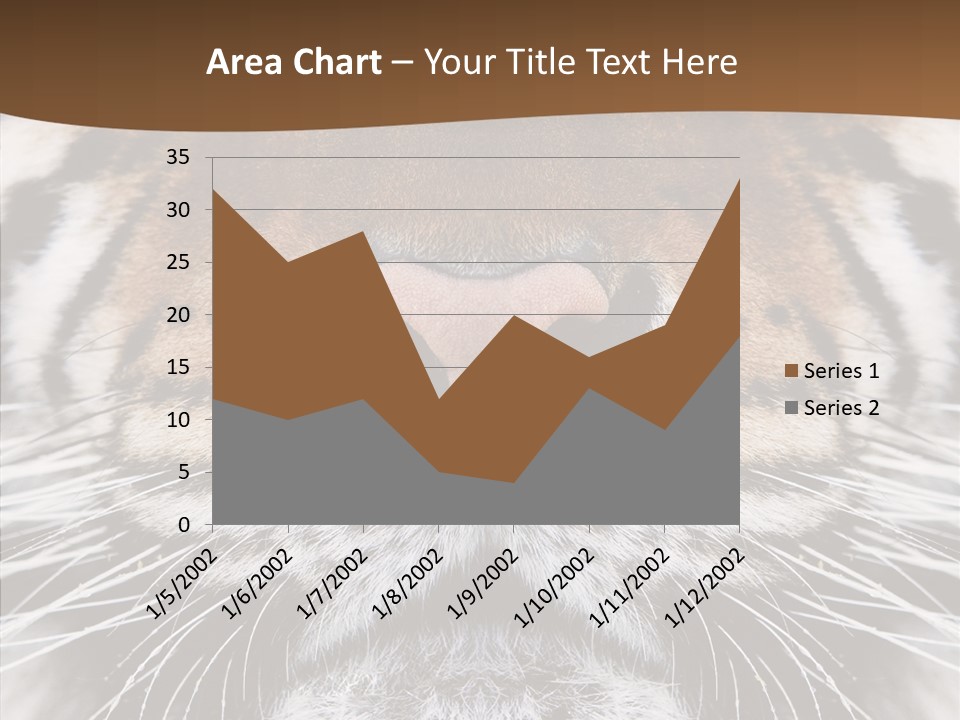 Safari Black Feline PowerPoint Template