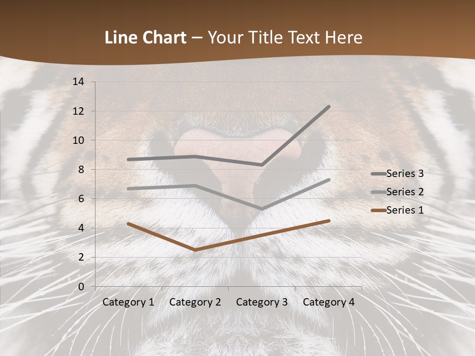 Safari Black Feline PowerPoint Template