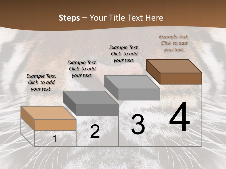 Safari Black Feline PowerPoint Template