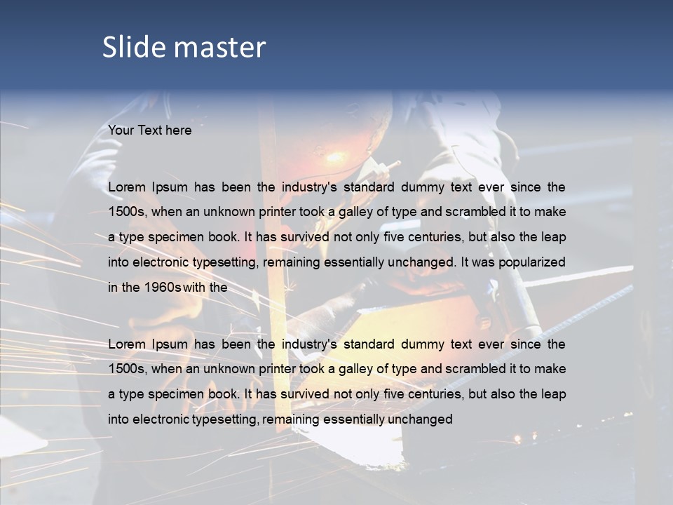 Entrepreneur Protection Metal PowerPoint Template